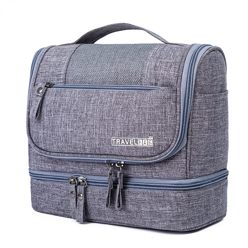 

Косметичка, женские сумки, Мужская Большая водонепроницаемая нейлоновая дорожная косметичка, органайзер, желаемая косметичка для стирки