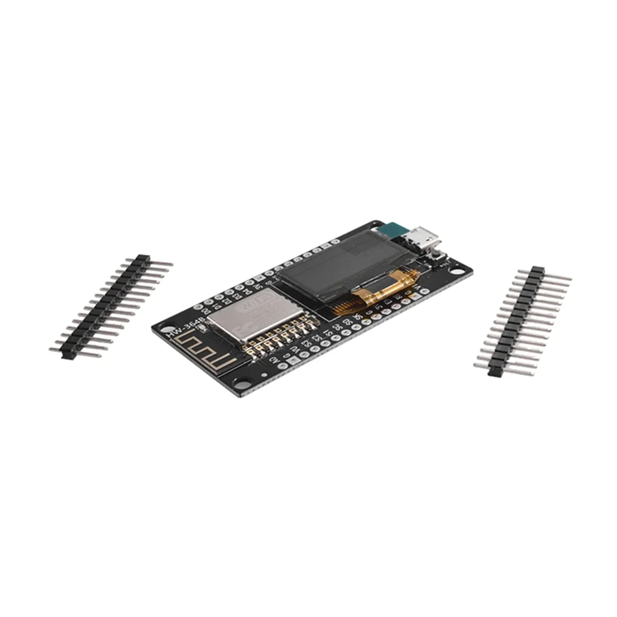 Плата разработки Nodemcu ESP8266 последовательный модуль Wi-Fi CH340G с OLED-экраном 0 96 для