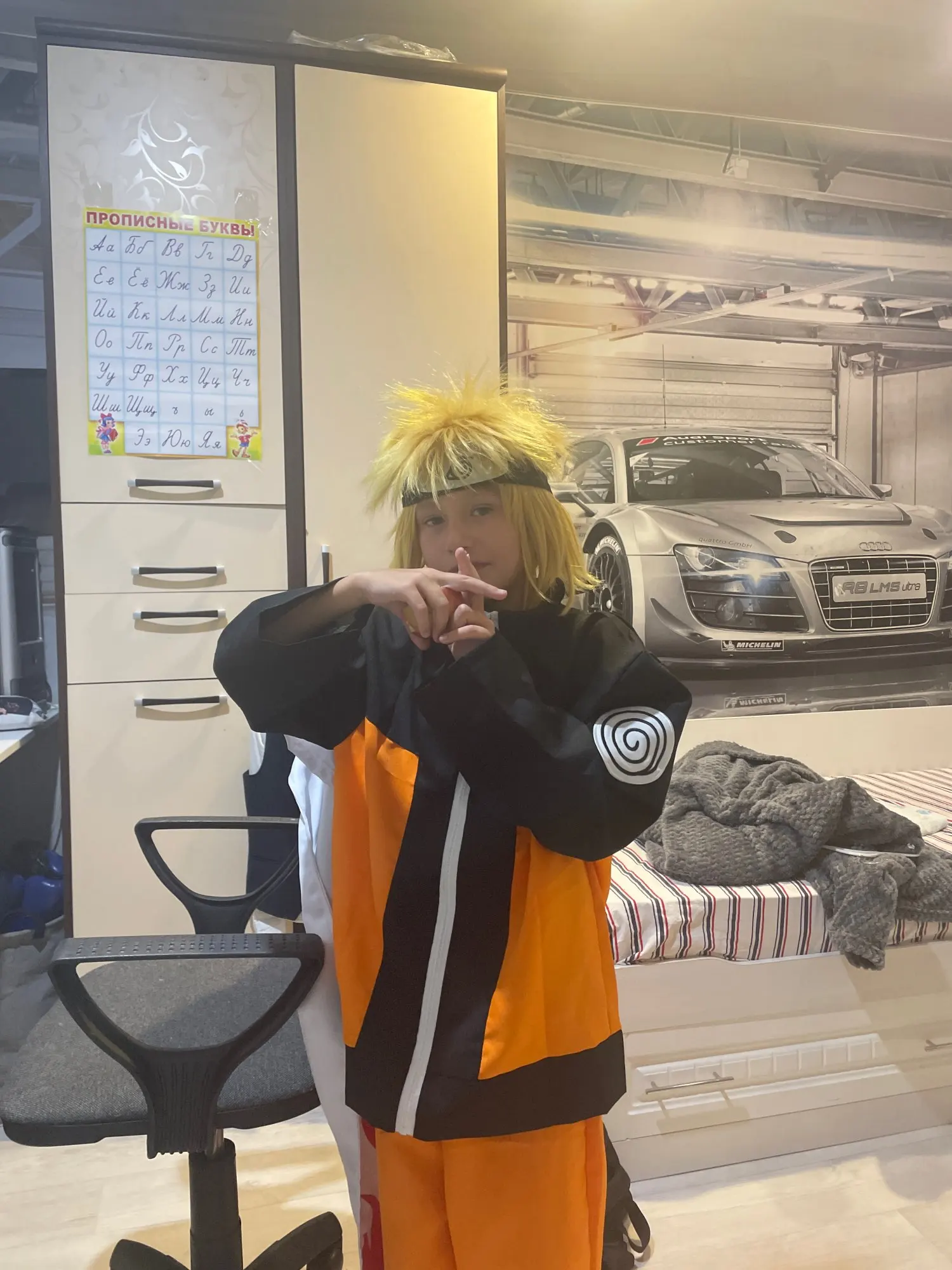 Костюмы для косплея ниндзя наряд из аниме детей мужские костюмы японские