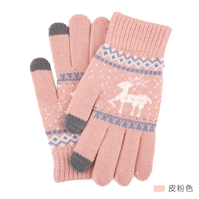 Outdoor Winter Gloves Thermal Fleece Resistant Non-slip Riding