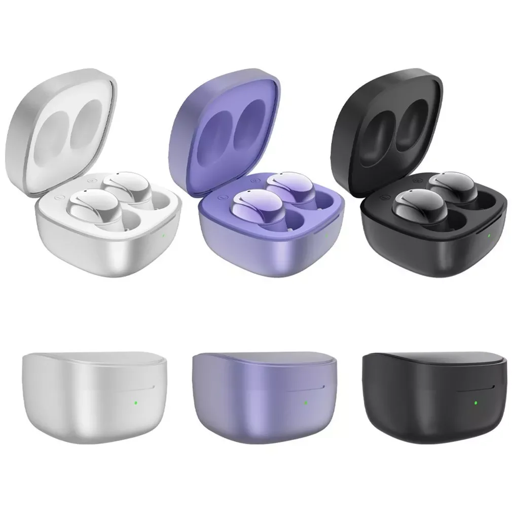 

TWS Bluetooth-compatible 5.1 Earphones Wireless Earbuds Fones Microphone Bass Stereo Purple Headphone Earphones For Phone