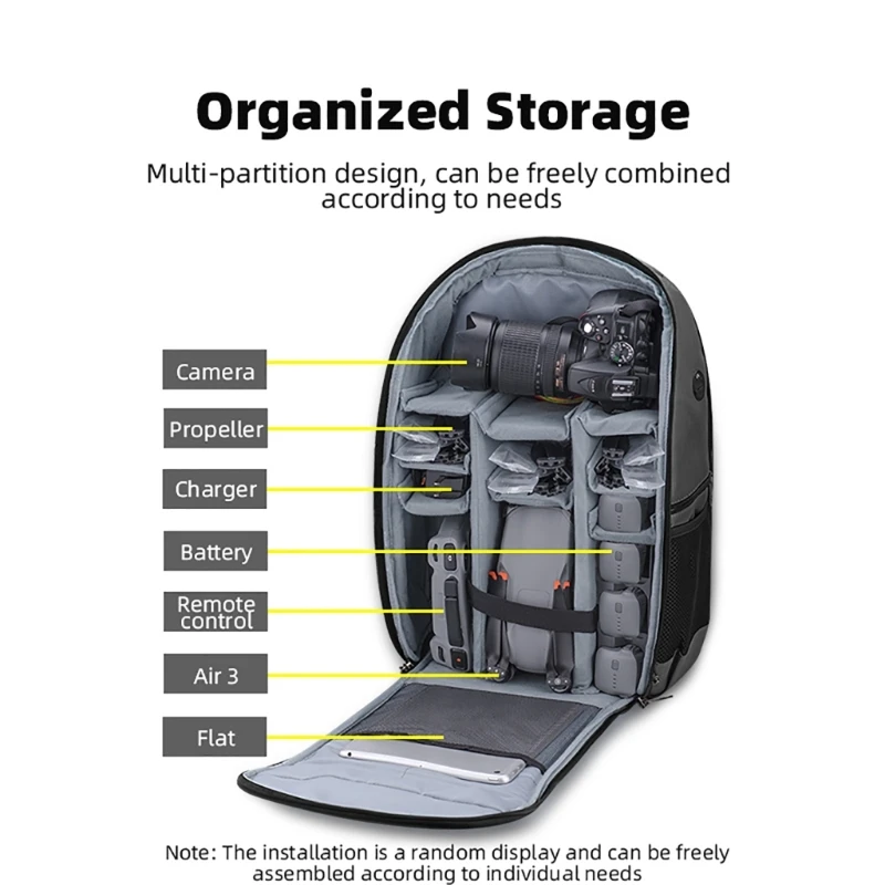

Backpack Portable Hard Case for Air 3/AVATA/FPV Drones Waterproof Storage Bag Drop Shipping