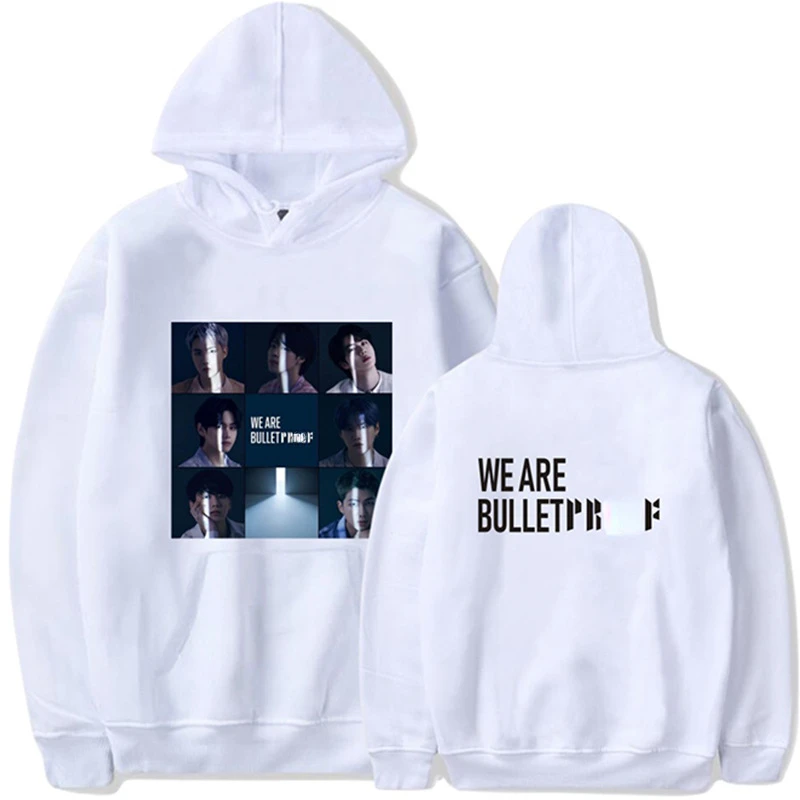 

KPOP Bangtan Boys PROOF should support songwear loose sweater women's hoodie New Korea Fashion Gifts K-POP JK V JIN SUGA JIMIN