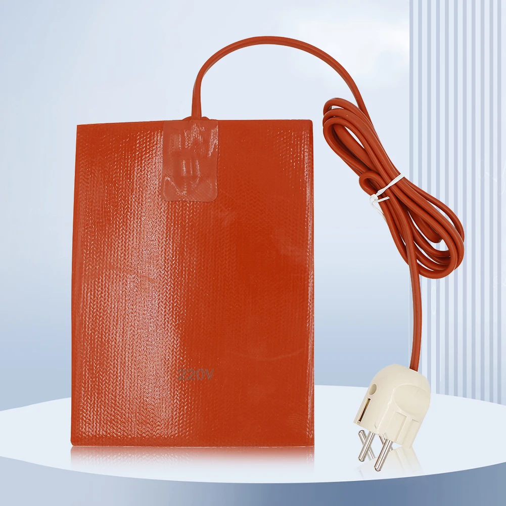 110 В 220 масляный бак двигателя коврик гибкая водонепроницаемая нагревательная