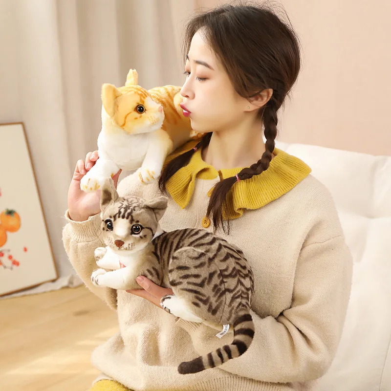 

Игрушка плюшевая в виде кошки, 27-40 см