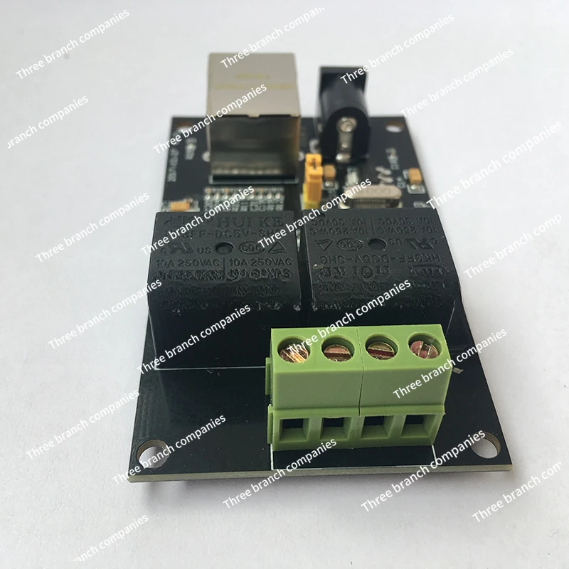 2-канальный сетевой релейный контроллер Ethernet TCP/IP дистанционное управление