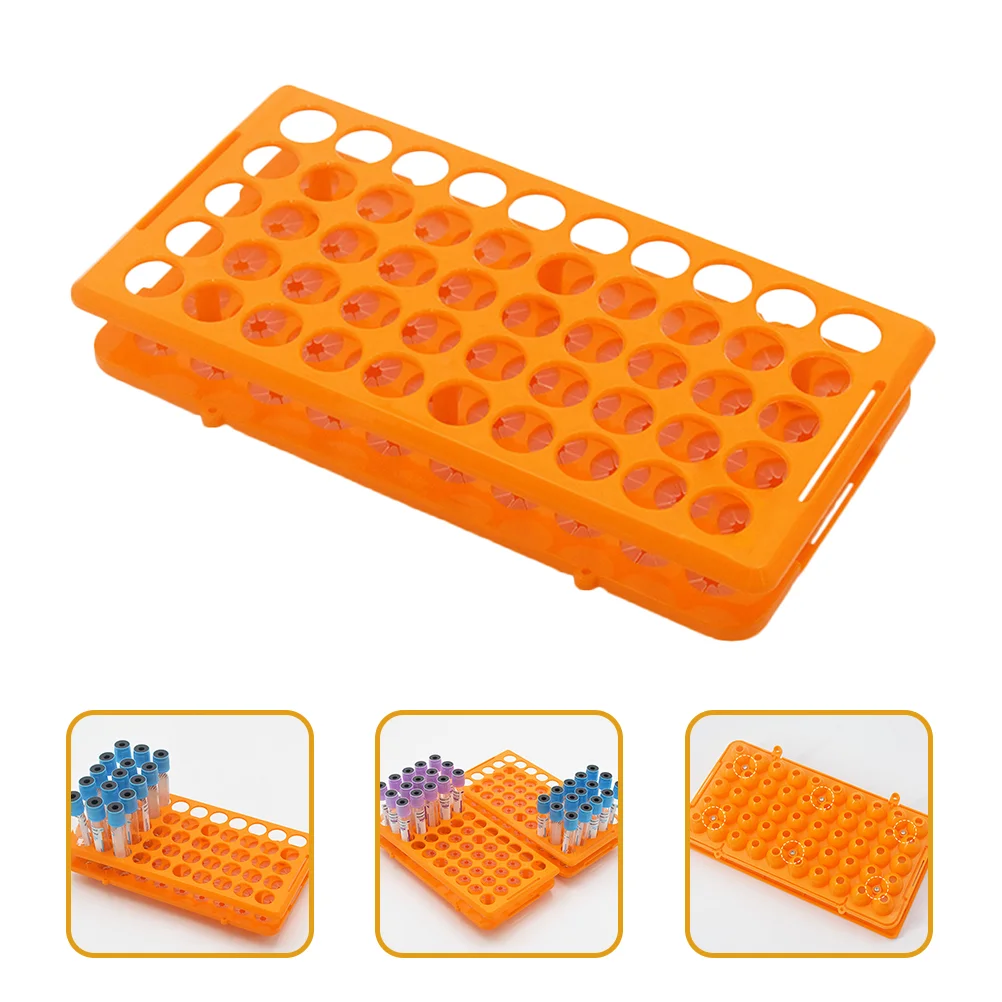 

Holes 18mm Test Tube Rack Holder Centrifugal Test Tubing Rack Stand Bracket Sampling Tube Storage Holder