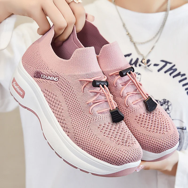 

BIKINIKEY New Womens Shoes 2022 New Inner Heightening Breathable Thick-soled Sneakers Designer Sneakers for Women