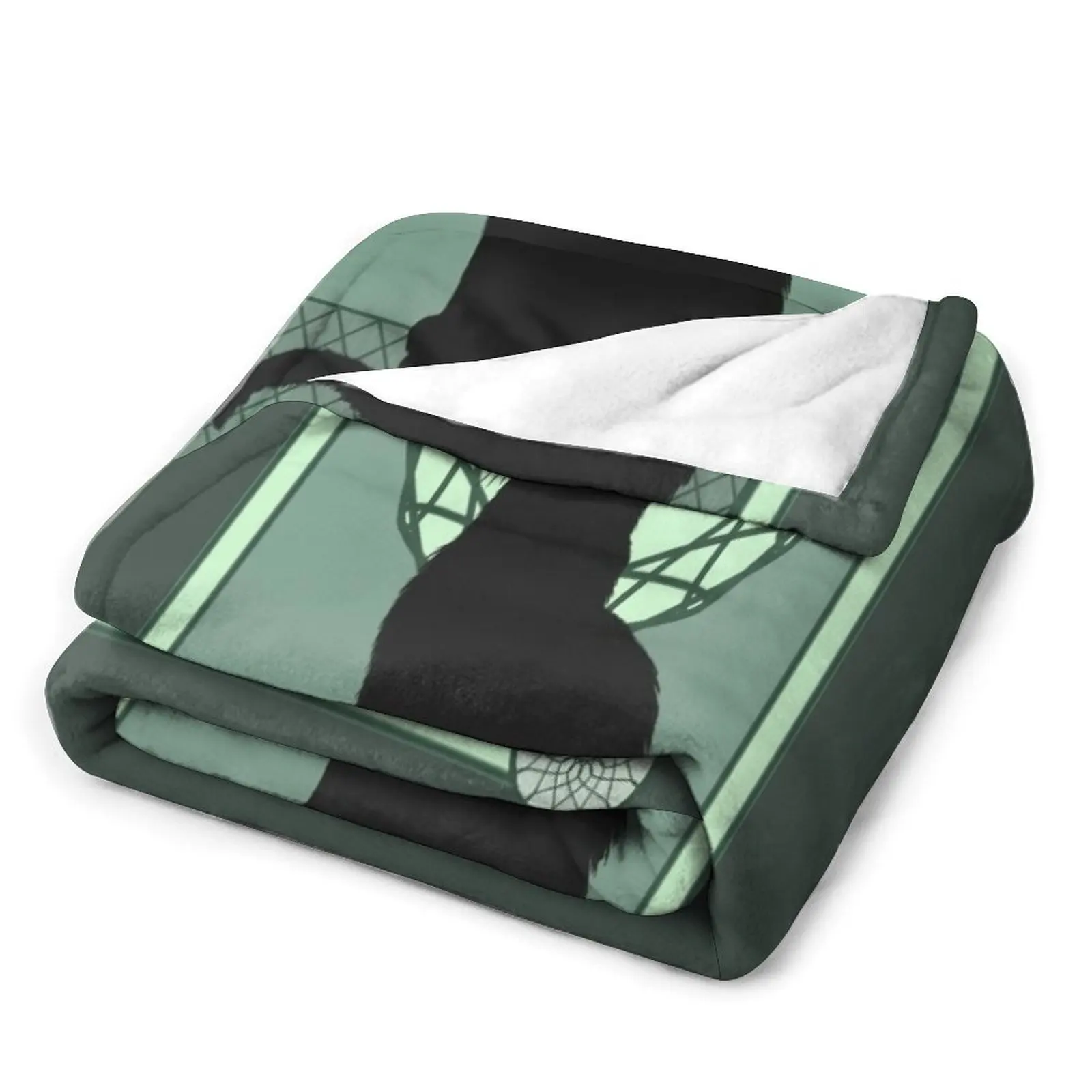 Черная кошка новинка плед одеяло тяжелые Furrys мягкие большие одеяла