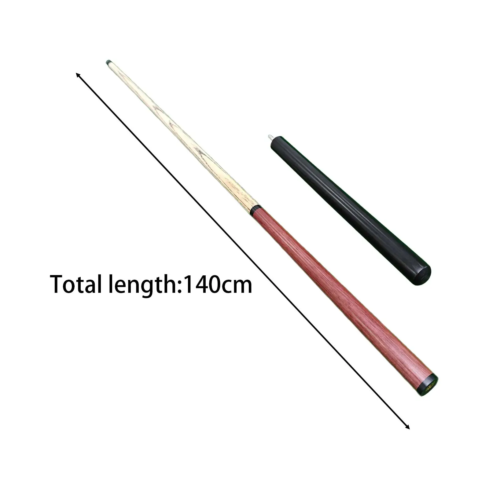 Бильярдный кий с наконечником 55 дюймов 13 5 мм экономичный для прыжков начинающих