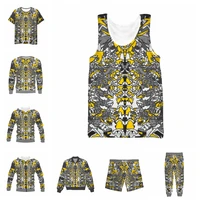 vitinea new 3d full print yellow stone dragon t shirtsweatshirtzip hoodiesthin jacketpants four seasons casual
