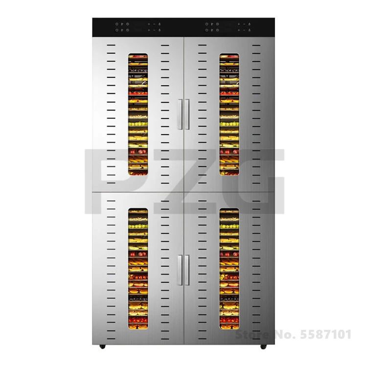 Фото Промышленная сушилка для фруктов и продуктов, 32/48/80/96 лотков №2