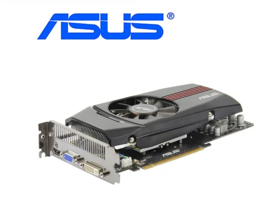 Видеокарта asus gtx550 ti 1 ГБ 550 бит gddr5 видеокарты для nvidia 550ti gtx б/у карточки vga аналог