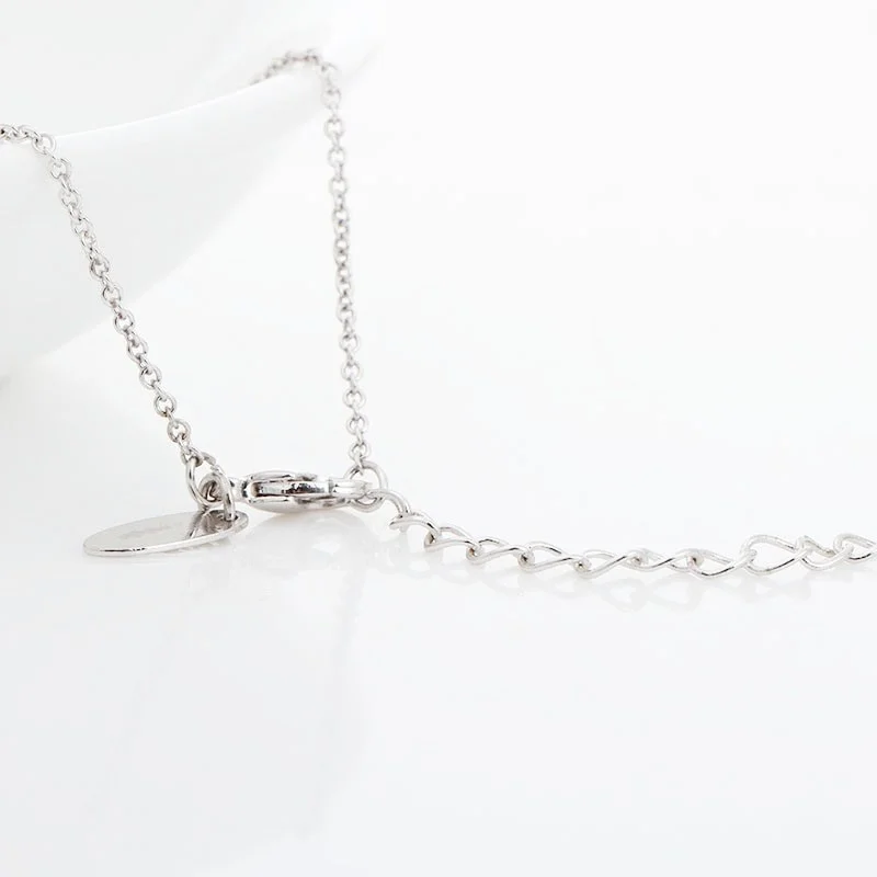 Ожерелье женское из искусственного жемчуга кулон в форме глаза колье белого