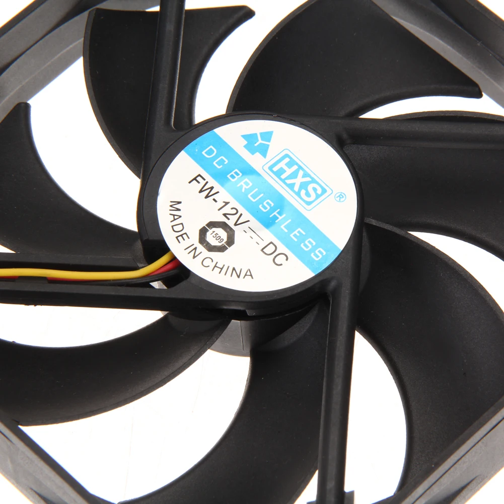 120 мм 120x25 12 В 3Pin DC бесщеточный ПК чехол для компьютера охлаждающий вентилятор
