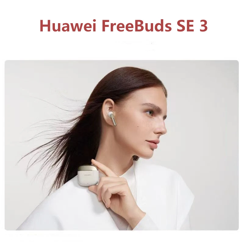 Фото Наушники Huawei FreeBuds SE 3 имеют длительное время работы от батареи до 42 часов. Настоящие беспроводные Bluetooth-наушники: стильные, компактные и с быстрой зарядкой. №1