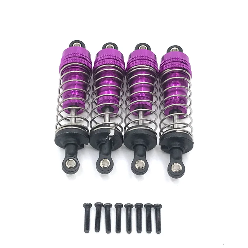 

4 шт., металлический амортизатор для Wltoys 124019 124018 144001