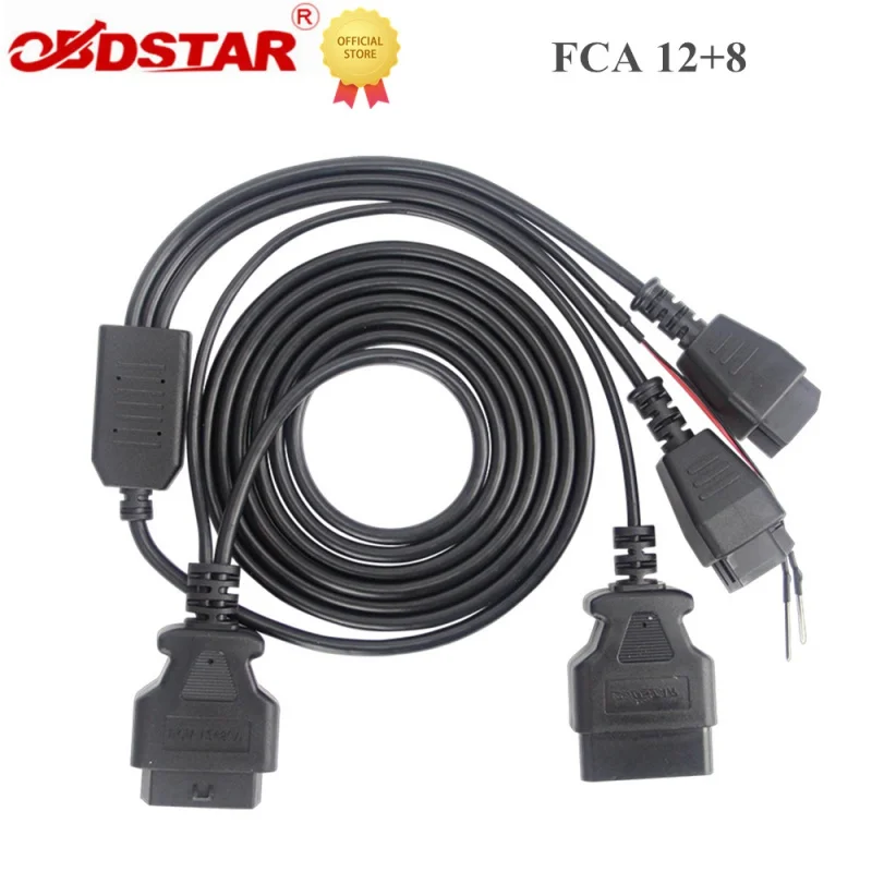 OBDSTAR FCA 12 8 кабель для Chrysler для OBDSTAR X300 DP/X300 DP Plus/X300 PRO4/ DODOMASTER/X300 мин. все устройства Pad