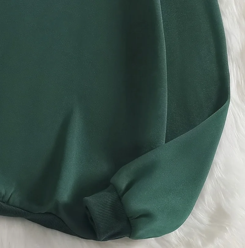 Толстовка С Зеленым Пауком Персонализированный Модный Свитер Без Пальцев Для