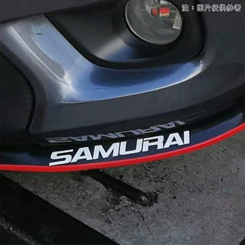 S356 Декоративные наклейки для губ спереди автомобиля виниловые Samurai Mixsuper