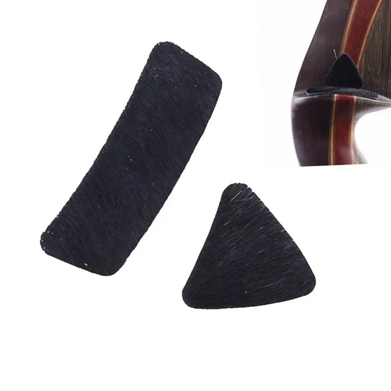 

Archer Accessories 2pcs Arrows Rest Sticker Archer Protection Equipment Stick On Longbow Fur Pad Impact-Resistant Lightweight