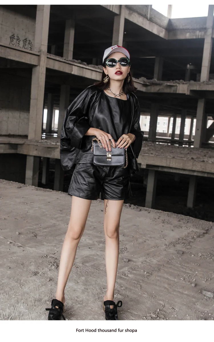

Leather jacket,Fashion High Quality Real Leather Jacket Women Coat Female Autumn Korean Simple Women's Sheepskin Coats Jaque2023