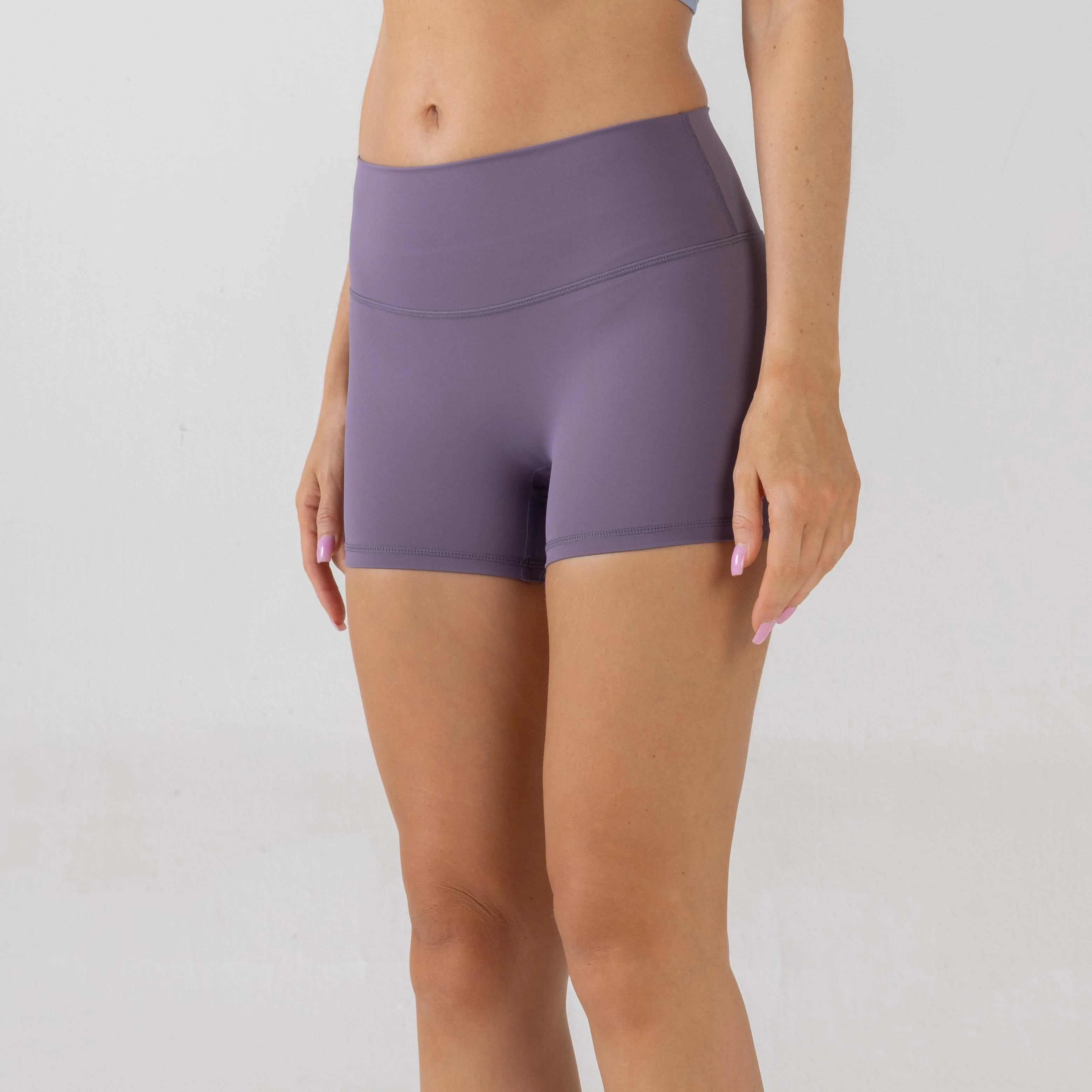 Шорты женские для йоги фитнеса спорта бега велоспорта дышащие леггинсы с низкой