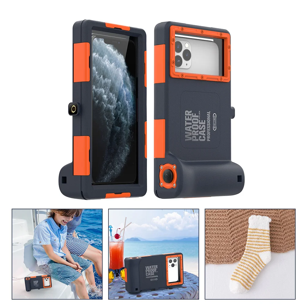 

1PC Universal Photo Video Taking Shell Waterproof Phone Protector for Diving