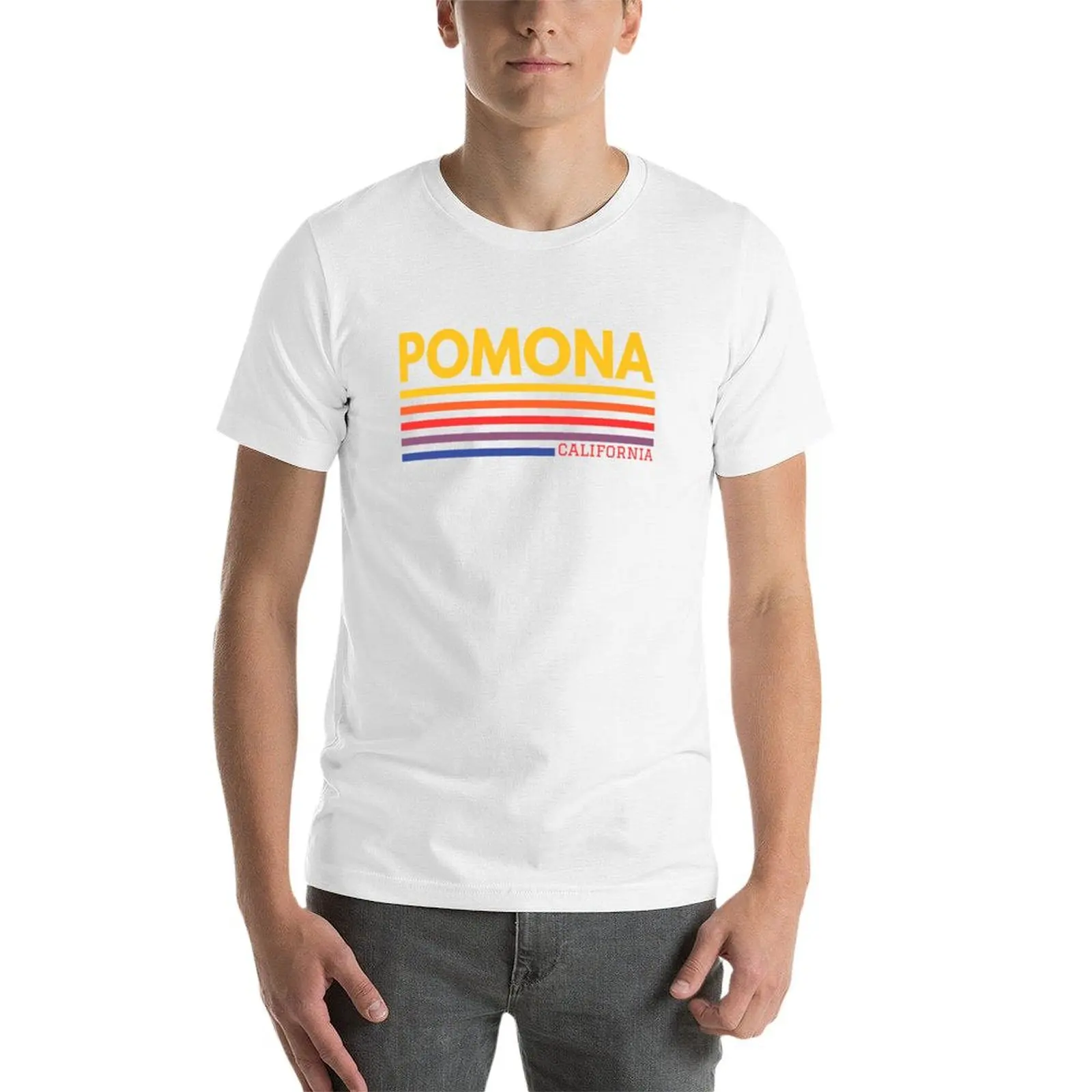 Фото Футболка Pomona California с модным принтом для мужчин №3