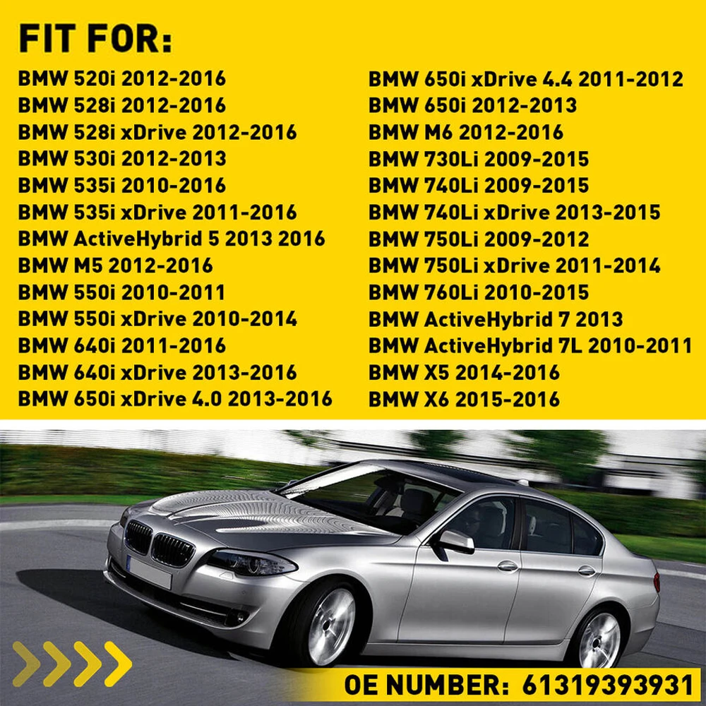 Ручка переменного тока для BMW X5 14-18 X6 2014-2019 61319393931 1 комплект