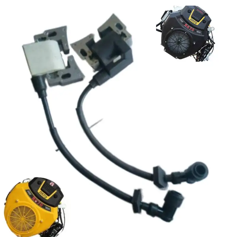 Катушка зажигания R670, для генераторов RATO R740 HAO CHENG HC310 2V78 18HP 23HP 24HP VTWIN 670CC 678CC 10 кВт R10000 R11500 15 кВт