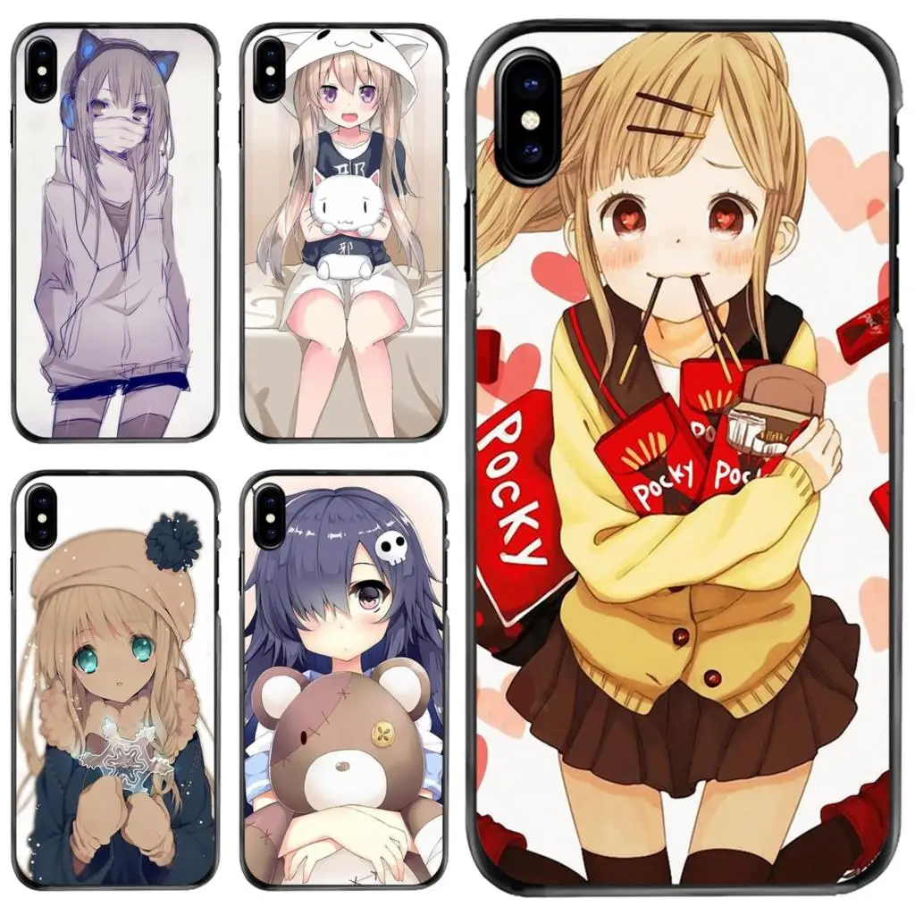 

Hard Case Cover Japan Anime Cute kawaii Girl Lolita For Apple iPhone 11 12 13 14 Pro MAX Mini 5 5S SE 6 6S 7 8 Plus 10 X XR XS