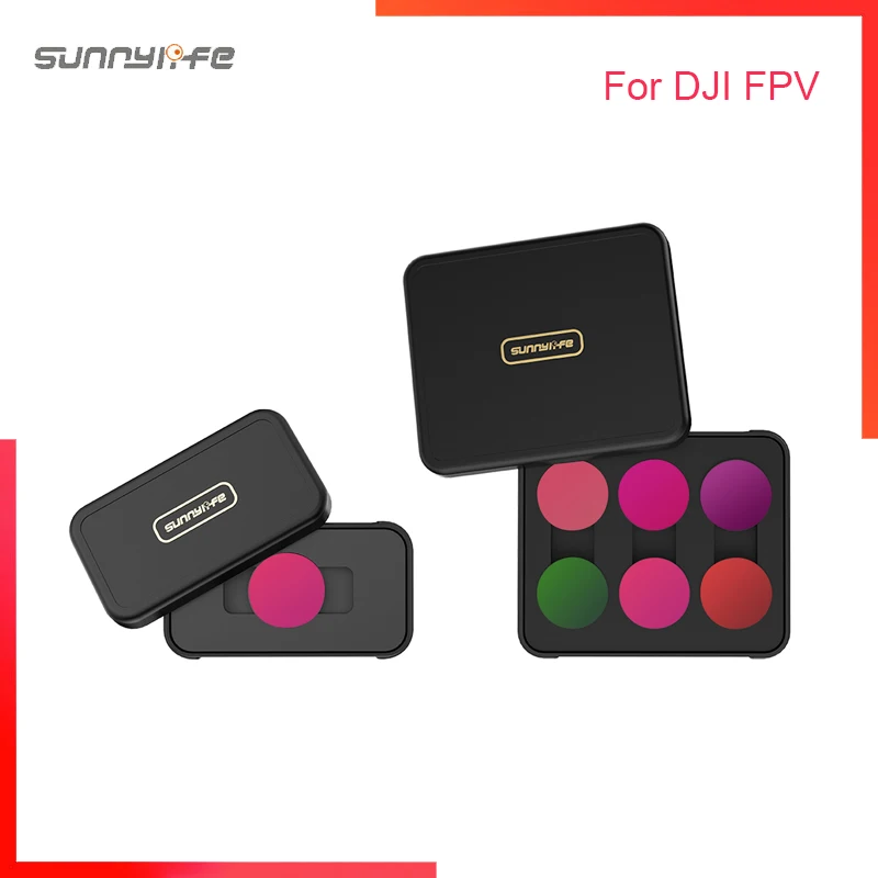 

SunnyLife ND Glass Lens for DJI FPV Combo Drone Filter ND 4 ND8 ND16 ND 32 CPLCamera Filter for DJI FPV Combo Accessories