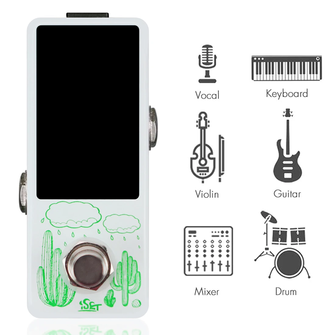 ISET Fuzz/гитара/Искажение/шумовые ворота/тяжелый металл/Overdrive/усилитель/нагреватель