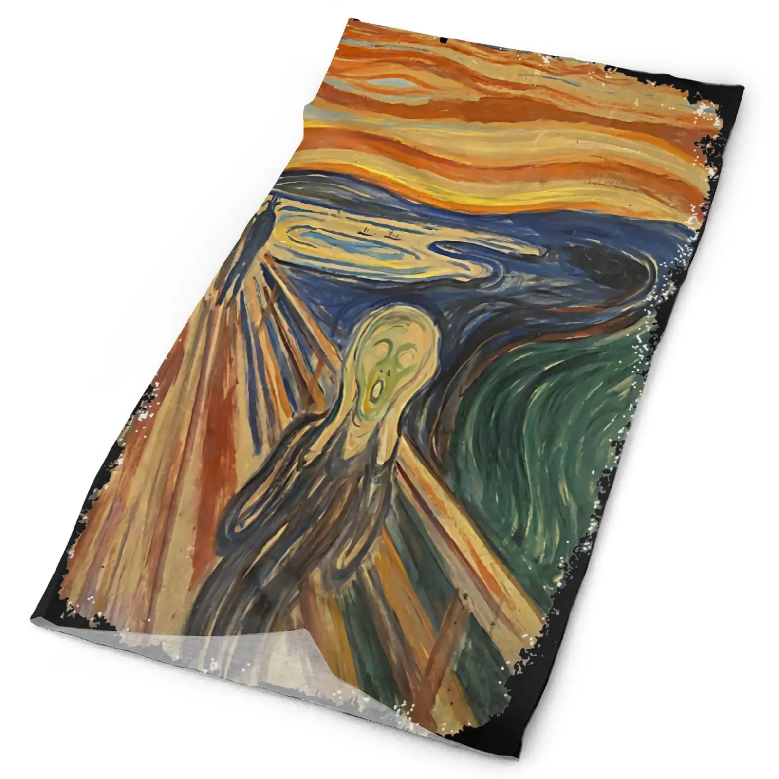 

Edvard Munch The Cry большая тонкая мужская Бандана Маска Лыжный шарф для женщин мужчин военные тактические банданы для женщин
