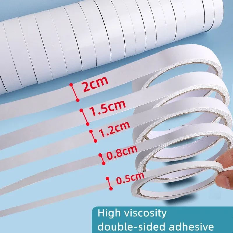 Двухсторонняя лента, Прозрачная Тонкая двусторонняя клейкая лента ...