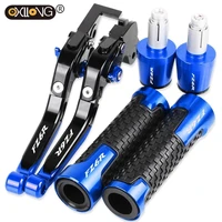 motorcycle brakes tie rod brake clutch levers handlebar hand grips ends for yamaha fz6r 2010 2011 2012 2013 2014 2015 2016 2017