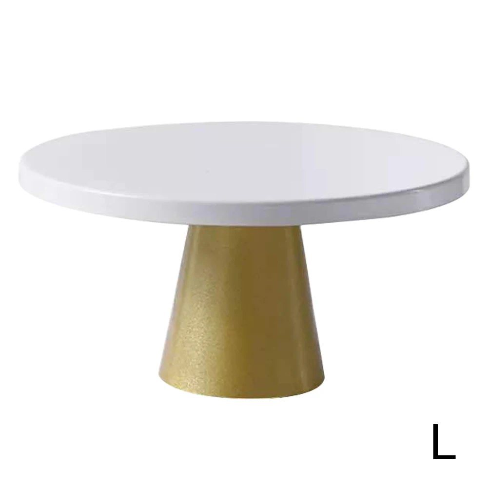 

Fruit Plate Holder Wedding Decor Home Dessert Display Round Birthday Party Bakery Iron Afternoon Tea Serving Classic Cake Stand