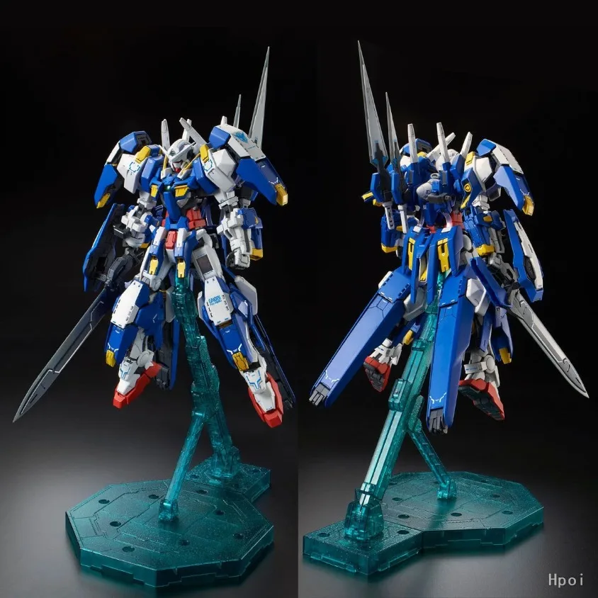 Фото Коллекционные фигурки BANDAI SPIRITS MG 1/100 GN-001/hs-A01D Avalanche Exia Dash, модель Gundam 00V, аниме-набор для сборки, подарки №3