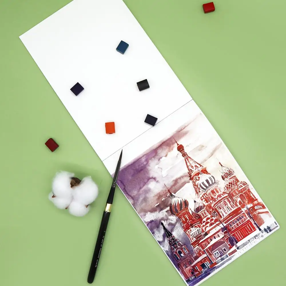 SeamiArt A5/A4 Альбом для акварели 15 листов 180 г/м2