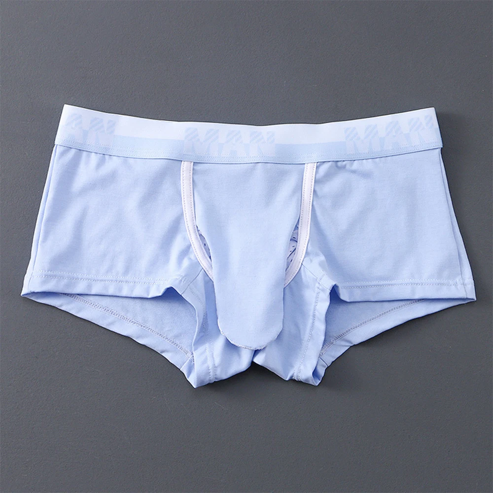 

Man Boxershorts Underwear Men Sexy Soft Trunks Underpants Boxer Breathable Bulge Pouch Comfortable Elephant Nose