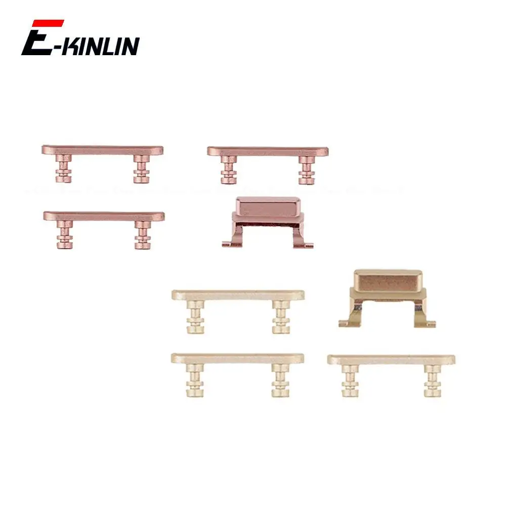 

Для iPhone 7 7 Plus переключатель питания Кнопка отключения звука Боковая кнопка Полный комплект запасных частей