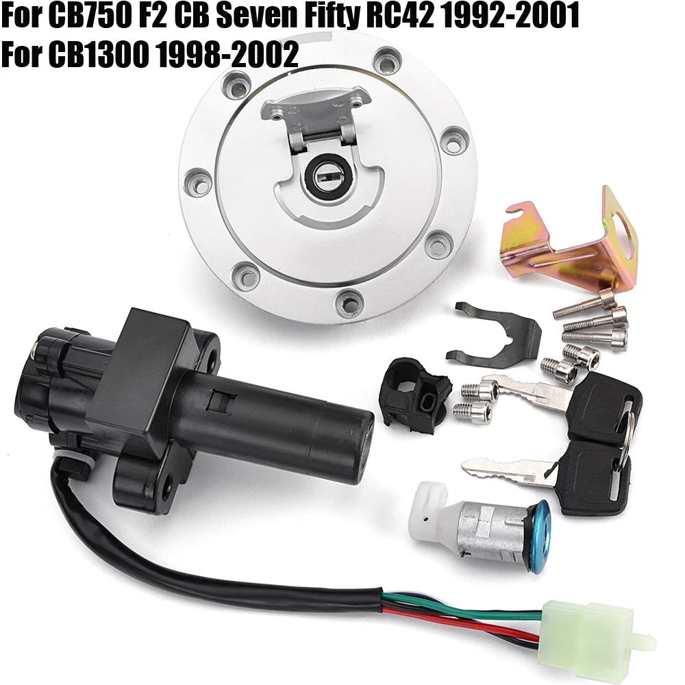 

Для Honda CB1300 1998-2002 CB750 F2 CB Seven пятьдесят RC42 1992-2001 35010-MW3-611 35010-MW3-610 переключатель зажигания Блокировка топливной крышки