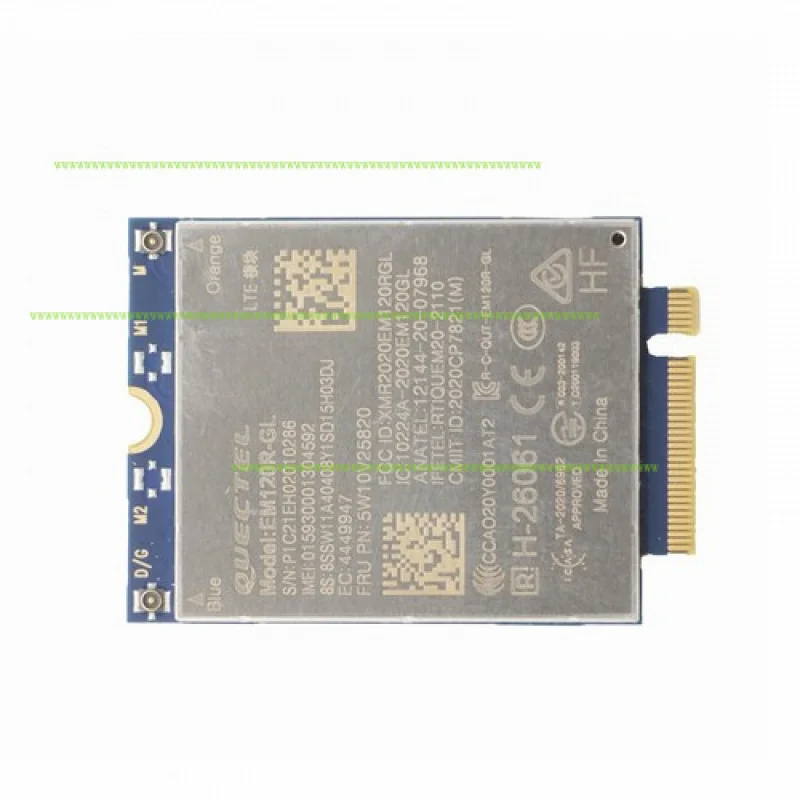 A + для 5W10V25820 для ThinkPad T14sX13 Yoga T14 T15 Gen 2 WAN QTL EM120R-GL модуль 4G (art.: 3920d401ee53b) - 3920d401ee53b