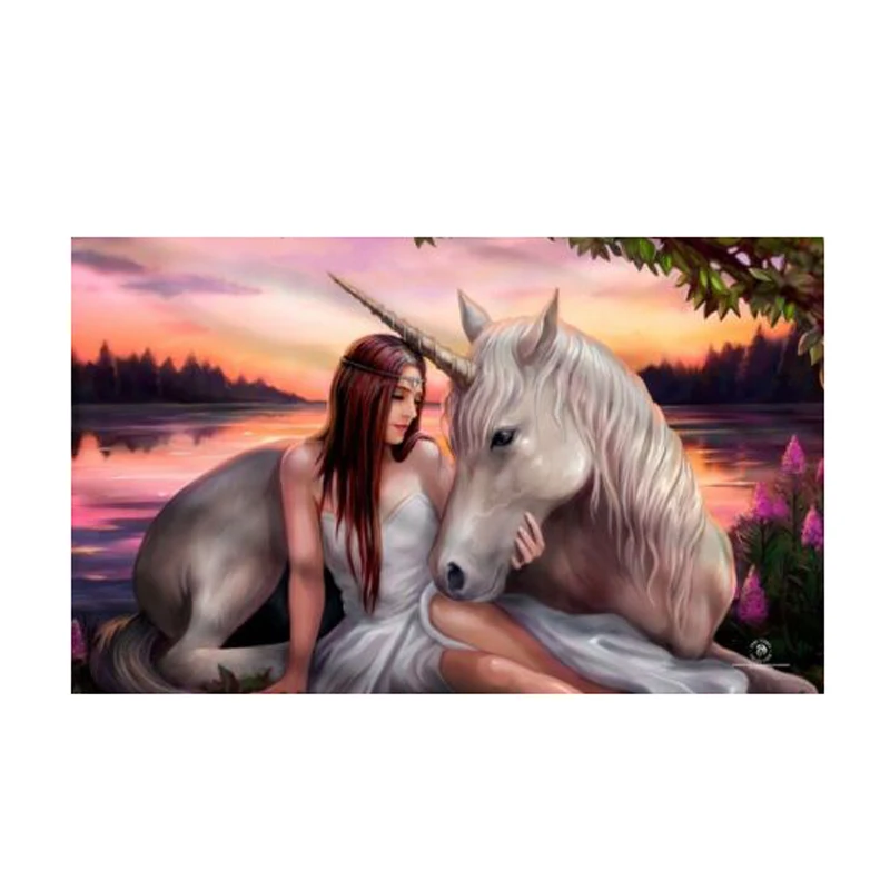 

Angel Fairy & Unicorn Anne Quick Drying Towel Gift Blanket Pure Heart