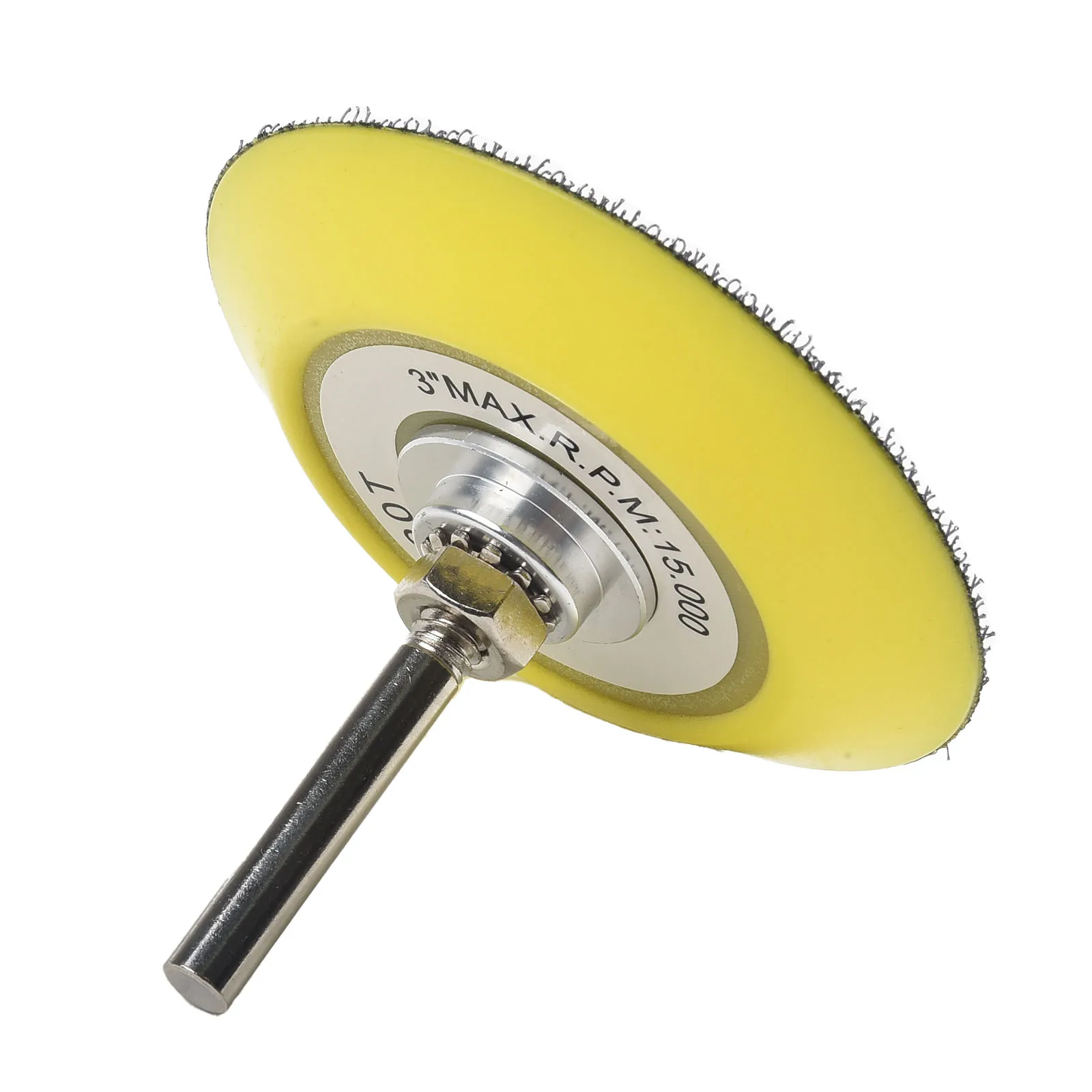 

Полировальный шлифовальный диск 3 дюйма/75 мм, подложка с крючком и петлей для пневматического шлифовального станка, электродрели, электроинструменты, аксессуары