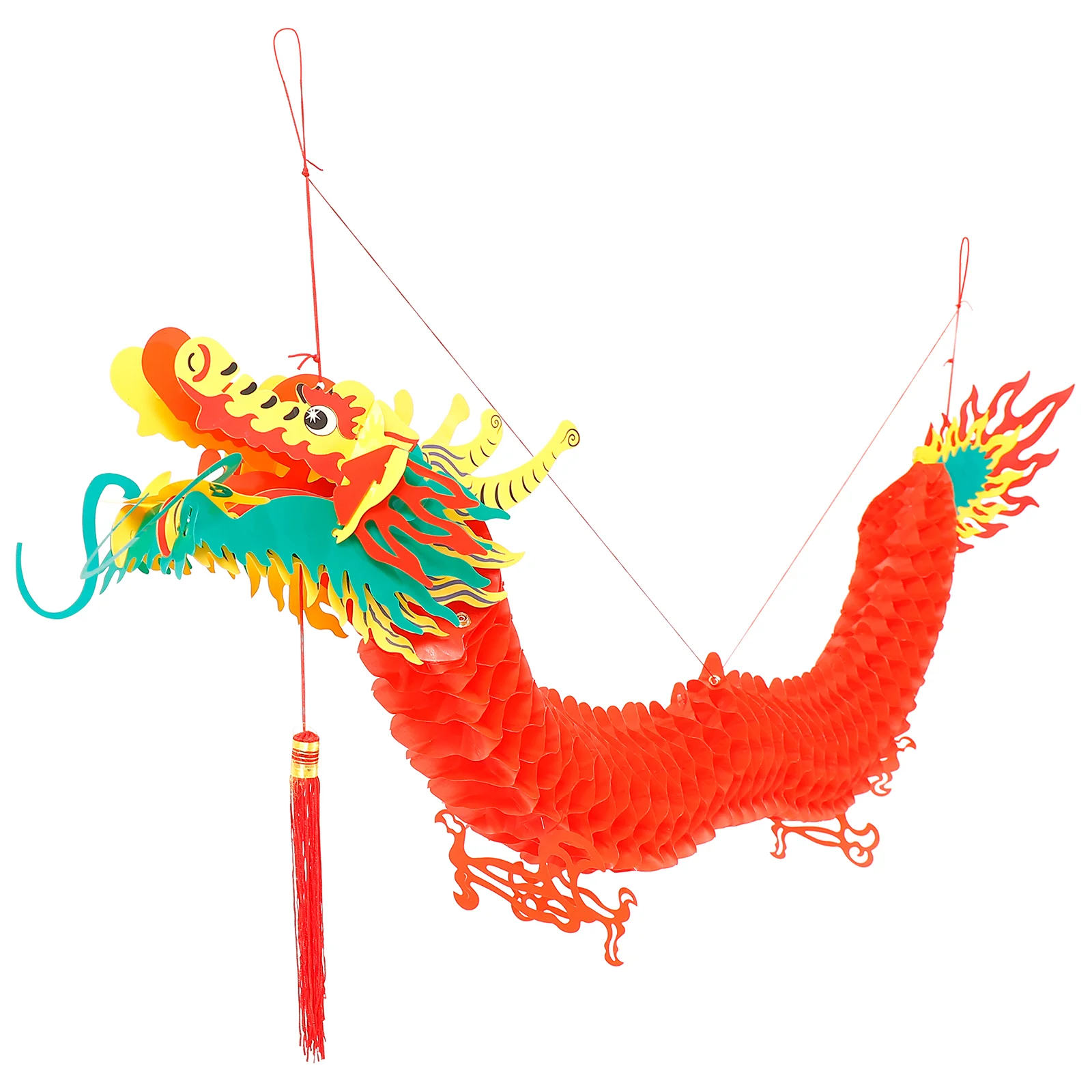 

Outdoors Gifts Chinese New Year Decorations Household Paper Lantern Dragon Dragon Lantern Chinese New Year Hanging Decoration