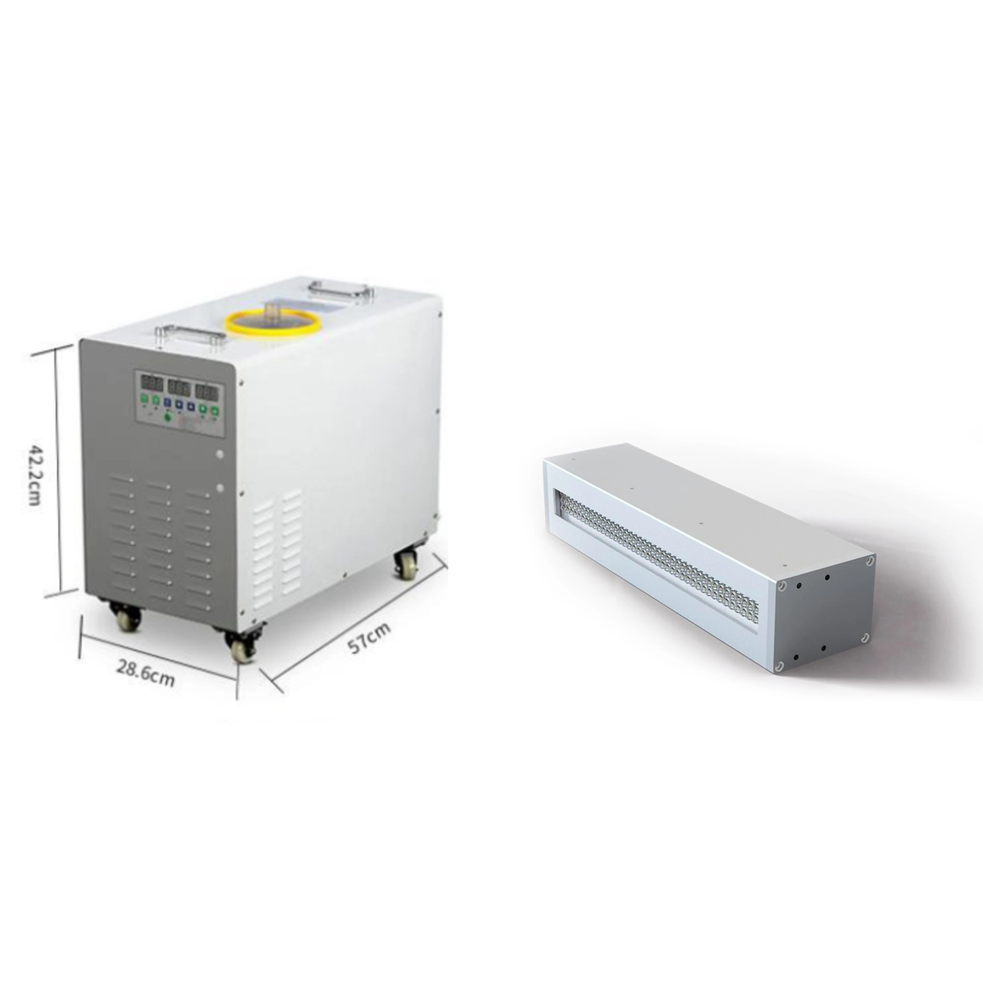 395 нм Высокомощная светодиодная УФ-чернильная система Flexo для офсетной печати