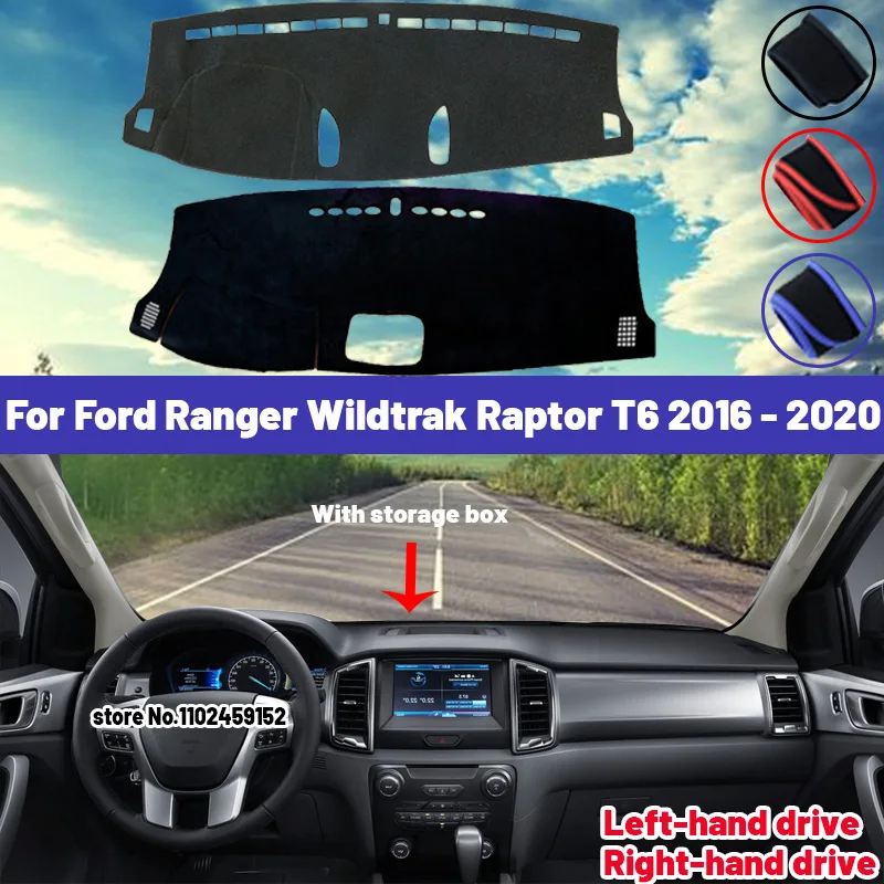 

Высококачественный коврик для приборной панели Ford Ranger Wildtrak Raptor T6 2011-2020