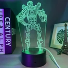 Фигурка игры Apex Legends Hero Pathfinder MRVN, светодиодный ночсветильник с сенсорным датчиком, питание от батареи, семейный подарок для фанатов